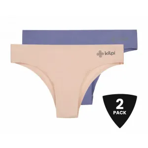 Women's panties 2 pack Kilpi NELIA-W dark blue + light pink #926931
