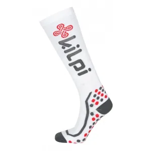 Compression socks KILPI PANAMA-U white #1056674