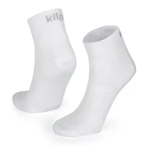 Unisex running socks KILPI MINIMIS-U white #1103588