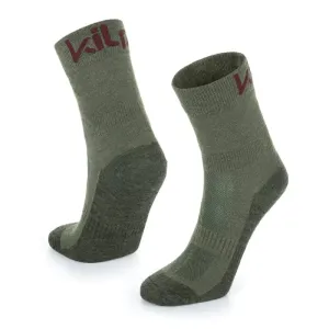 Unisex outdoor socks Kilpi LIRIN-U khaki