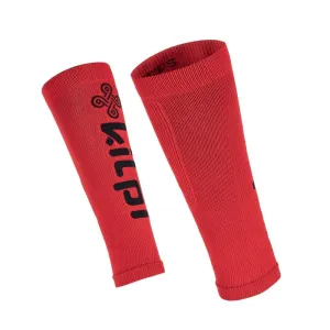 Unisex running leg warmers KILPI PRESS-U red #1449932