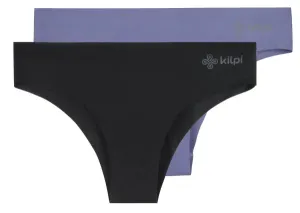 Women's panties 2 pack KILPI NELIA-W Black + Dark Blue