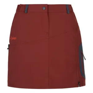 Women's sports skirt KILPI ANA-W dark red #55259