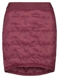 Women's insulated skirt KILPI LIAN-W dark red #1449165