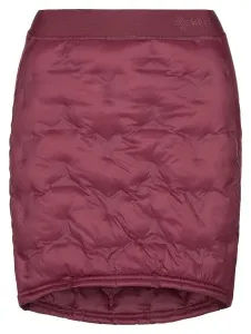 Women's insulated skirt KILPI LIAN-W dark red #1449166