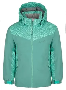 Girls' ski jacket KILPI JENOVA-JG dark green