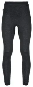 Men's thermal trousers made of wool MAVORA BOTTOM-M black