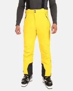 Men's ski pants Kilpi METHONE-M Yellow #3043164