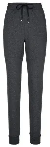 Women's cotton trousers KILPI MATTY-W black