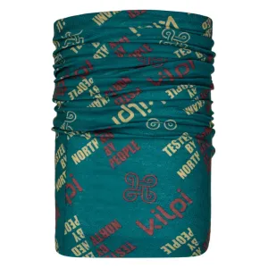 Multifunctional scarf KILPI DARLIN-U turquoise #162224