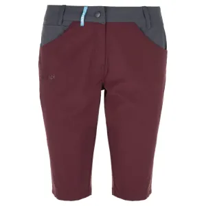 Women's shorts Kilpi SYLANE-W dark red #926571