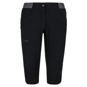 Women's Outdoor 3/4 Pants KILPI MEEDIN-W black