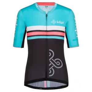 Women's cycling jersey KILPI CORRIDOR-W light blue #1103058