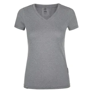 Women's functional T-shirt KILPI DIMEL-W light gray #1059520
