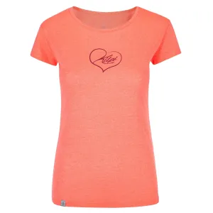 Women's functional T-shirt KILPI GAROVE-W coral #1059534