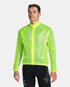 Men cycling jacket KILPI EMERGENCY-M Yellow #2736639