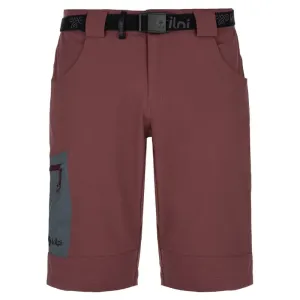 Men's outdoor shorts Kilpi NAVIA-M dark red #1402536