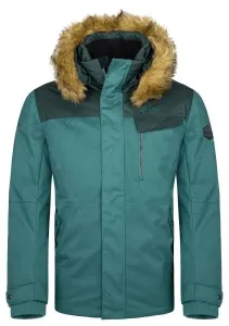 Men's winter jacket KILPI ALPHA-M dark green