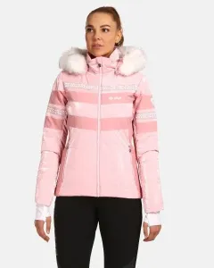 Women's ski jacket Kilpi DALILA-W Light pink #3056666