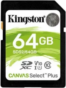 Kingston 64GB SDXC Canvas Plus Class10 UHS-I SDS2/64GB