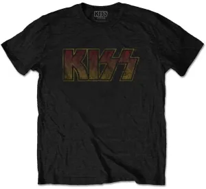 Kiss Maglietta Vintage Classic Logo Black L