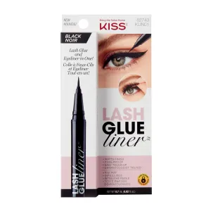 KISS Colla per ciglia con eyeliner Lash Glue Liner Black 0,7 ml