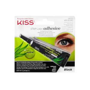 KISS Colla per le ciglia nera Strip Lash Adhesive with Aloe Black 7 g
