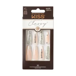 KISS Unghie adesive Classy Nails Premium- Sophisticated 30 pz
