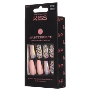 KISS Unghie artificiali con colla Masterpiece Nails Everytime I Slay 30 pz