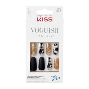 KISS Unghie artificiali con colla Voguish Fantasy Nails New York 28 pz