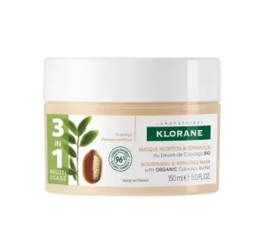 Klorane Maschera per capelli nutriente e rinnovante Cupuacu (Nourishing and Repair Mask) 150 ml