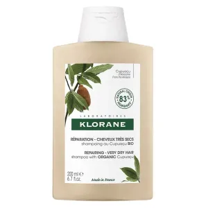 Klorane Shampoo nutriente per capelli secchi Bio Burro Cupuaçu BIO (Repairing Shampoo) 200 ml