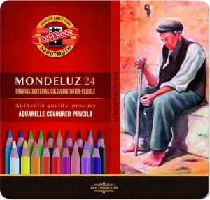 KOH-I-NOOR Ensemble de crayons aquarelle 24 pezzi