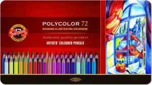 KOH-I-NOOR Ensemble de crayons de couleur Mescolare 72 pièces