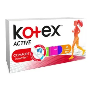 Kotex Tamponi Active Normal (Tampons) 16 ks