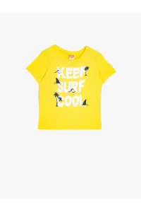 Koton T-Shirt - Yellow - Regular fit #1317390