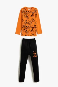 Koton Boys' Orange Pajamas Set #2840995
