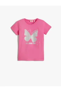 Koton T-Shirt - Pink - Regular fit #1602488