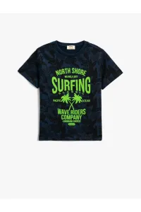 Koton Surf Printed Short Sleeve T-Shirt Cotton #1602138
