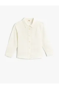 Koton Shirt - Ecru - Regular fit #1599638