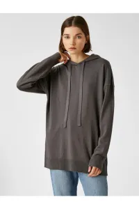 Koton Hooded Plain Sweatshirt #1684928