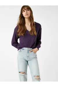Koton Sweater - Purple - Slim fit #1314384