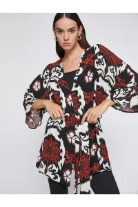 Koton Patterned Belted Kimono #2454721