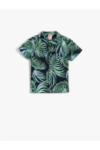 Koton Tropical Printed Short Sleeve Shirt Cotton #1689071