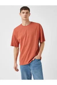 Koton T-Shirt - Orange - Oversize #1531793
