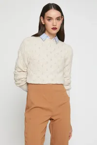 Koton Women's Beige Sweater #3018005