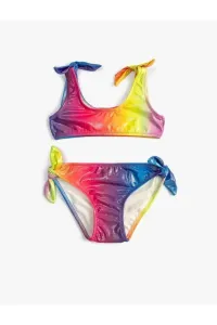 Koton Girls' bikini set, bright multi-colored 2-pieces