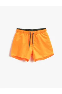 Koton Swimsuit - Orange - Plain #1842610
