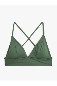Koton Bikini Top - Green - Plain #1316877