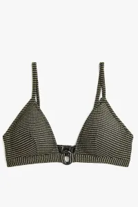 Koton Bikini Top - Black - Striped #981485